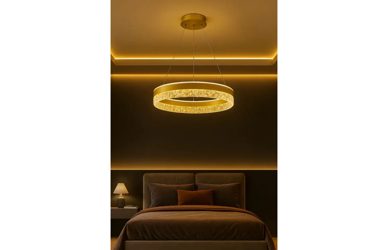 Lustre de salon acrylique 50w