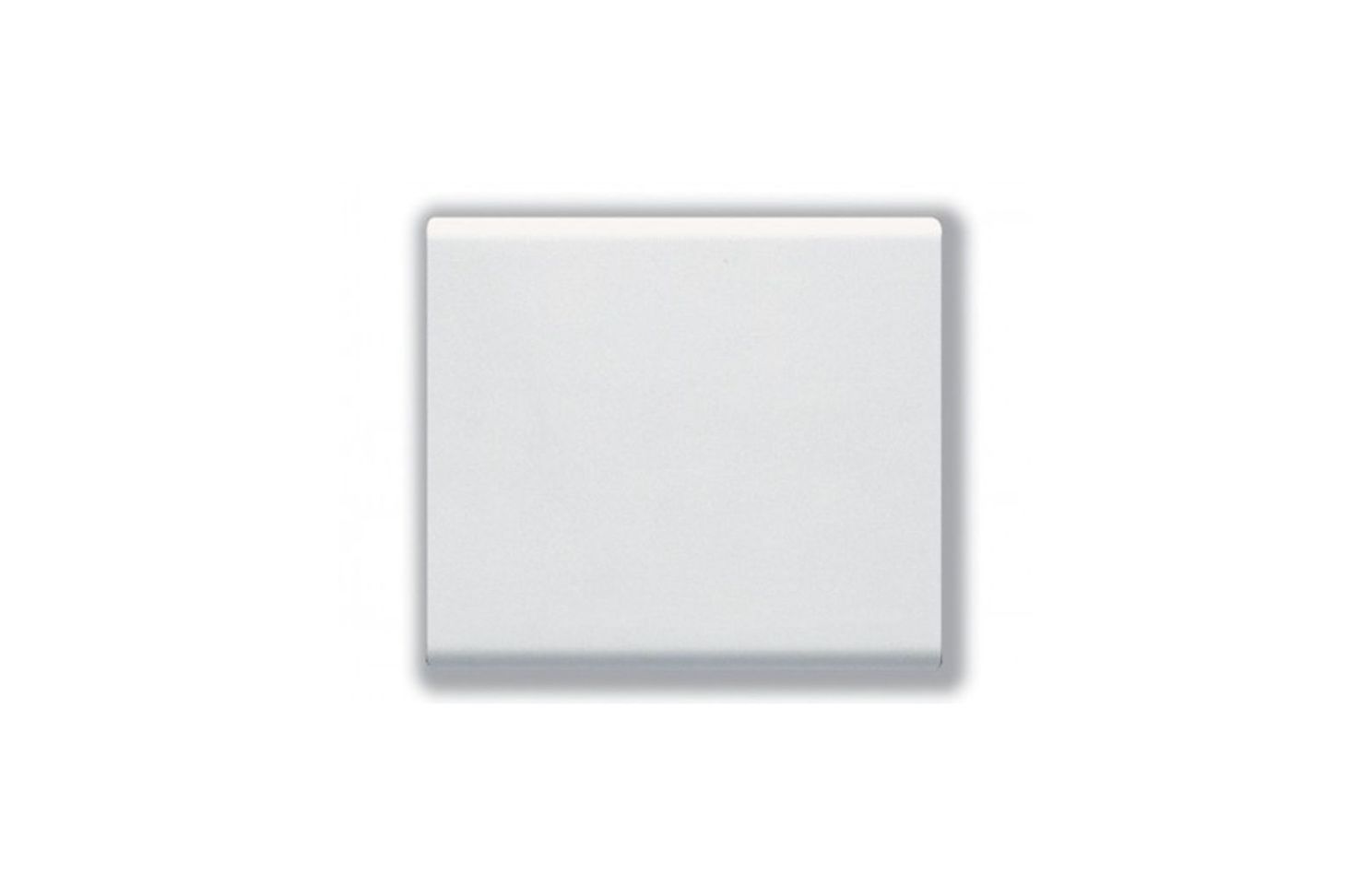BOUTON POUSSOIR TOUCHE LARGE 16A BLANC